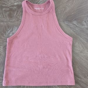 Abercrombie Soft AF Pink scuba tank size Medium